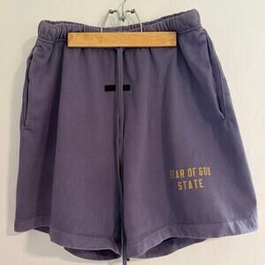 Essential fear of god purple shorts size xS